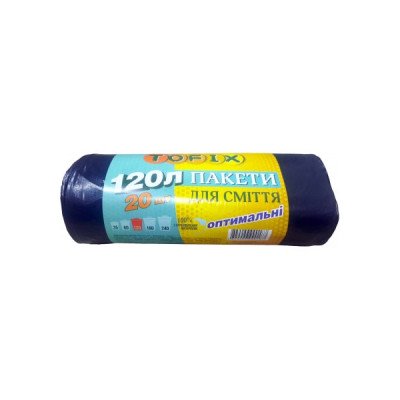 Пакет для мусора  ЛД 120л/10шт Eko Strong