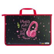 Портфель пластиковыйна молнии "My Unicorn"
