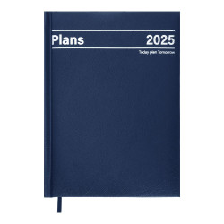 Щоденник датов. 2025 STYLE, A5, синій, бумвініл/поролон