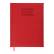 Ежедневник датированный 2025 GENTLE, A5, красный, иск. кожа/поролон Ежедневник датированный 2025 GENTLE, A5, красный, иск. кожа/поролон