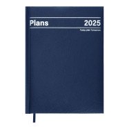 Ежедневник датированный 2025 STYLE, A5, синий, бумвенил/поролон Ежедневник датированный 2025 STYLE, A5, синий, бумвенил/поролон