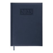 Ежедневник датированный 2025 GENTLE, A5, синий, иск. кожа/поролон Ежедневник датированный 2025 GENTLE, A5, синий, иск. кожа/поролон