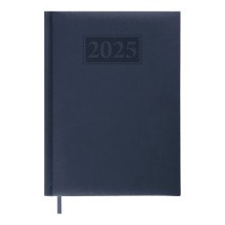 Ежедневник датированный 2025 GENTLE, A5, синий, иск. кожа/поролон