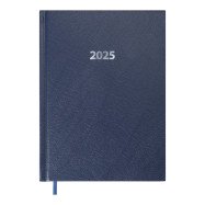 Ежедневник датированный 2025 STRONG, A5, темно-синий, иск. кожа Ежедневник датированный 2025 STRONG, A5, темно-синий, иск. кожа