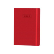 Щоденник датований 2025, NAMIB,червоний, А5, з гумкою Щоденник датований 2025, NAMIB,червоний, А5, з гумкою