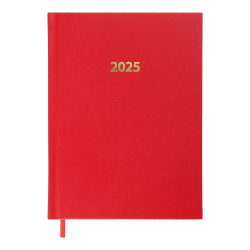 Щоденник датований 2025 STRONG, A5, 336 стр. червоний