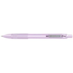 Ручка шариковая Zebra синяя 1мм Z-Grip Pastel автомат розовый корпус
