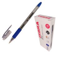 Ручка шариковая Zebra Z-1 синие мягкие чернила 0.7mm
