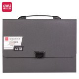 Портфель Deli P61 темно-серый 13 отделений А4