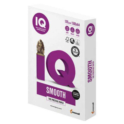 Бумага А4 120г IQ Smooth 120г/м2 500л