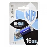 Накопичувач USB 16GB Hi-Rali Rocket серiя фіолетовий