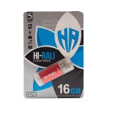 Накопичувач USB 16GB Hi-Rali Rocket серiя червоний