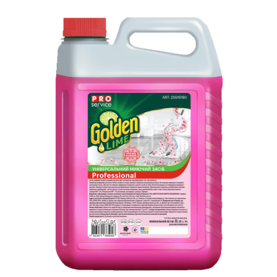 Засіб миючий 5л PRO Golden Lime Весняні квіти