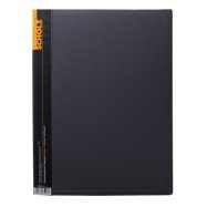 папка з файлами,А4, 10ф, PP 600мкн, сір., 06500, SOZ