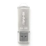 Накопичувач USB 64GB Hi-Rali Rocket серiя срібло