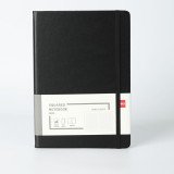 Записна кн Deli EN001 мiкс А5 120ар клiтк, на гумцi
