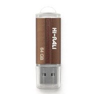 Накопичувач USB 64GB Hi-Rali Corsair серiя бронза