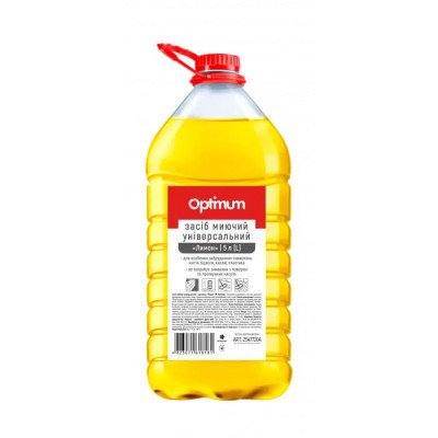 Средство моющее универсальное Лимон, OPTIMUM  5л. бак