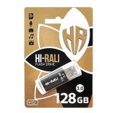 Накопичувач 3.0 USB 128GB Hi-Rali Rocket серiя чорний
