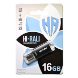 Накопичувач USB 16GB Hi-Rali Rocket серiя чорний