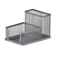 Прибор настольный 100x150x90мм, метал, серебро