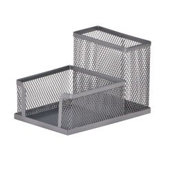 Прибор настольный 100x150x90мм, метал, серебро