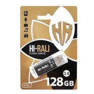 Накопичувач 3.0 USB 128GB Hi-Rali Rocket серiя чорний
