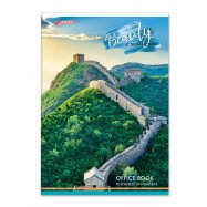 Книжка канц. А4 60л. клітина обл.м'яка, офс. БРИСК