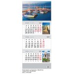 Календарь 2027 квартальный настенный БИЗНЕС-ОДЕССА, виды Одессы