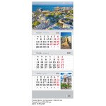Календарь 2027 квартальный настенный БИЗНЕС-ОДЕССА, виды Одессы