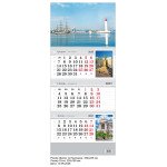Календарь 2027 квартальный настенный БИЗНЕС-ОДЕССА, виды Одессы