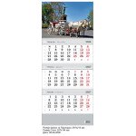 Календар настінний квартальний 2027 Класик, фото, три блоки