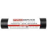 Пакет для сміття п/е 90*110 чорний LD 160л/10 шт, OPTIMUM (25 шт/ящ)