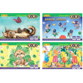 Альбом для рисования, А4, 40 листов, 120 г/м2, на пружине, KIDS Line