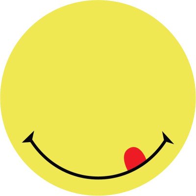 Блок бумаги с липким слоем, Smile, 70х70мм,50листов