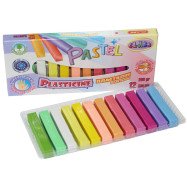 пластилін "Чисті руки" 12кол., ECO, PASTEL, 200гр., 7653C, CLASS