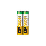 Батарейка  2шт/уп GP SUPER ALKALINE, 24A-S2, лужна LR03, AAA