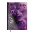 Ежедневник датированный 2019 SPOLETO, A5, 336 л, фиолетовый