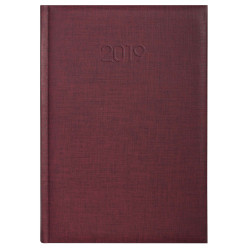 Щоденник датований 2019 Economix, BASIC, бордо, А5