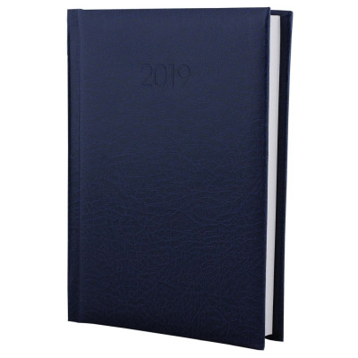 Щоденник датований 2019 Economix, FLASH, синій, А6