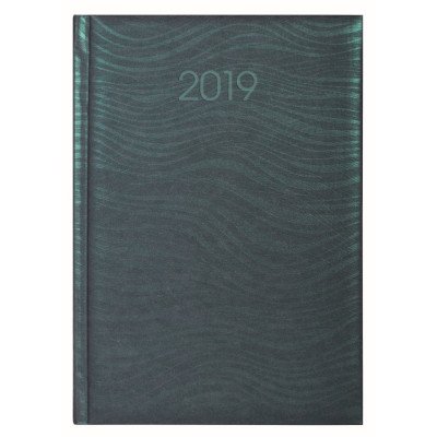 Щоденник датований 2019, SEA, зелений (смарагд), А6