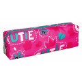 Пенал мягкий "Cutie", розовый, прямоугольный