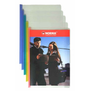 папка-файл с бічн. планкою-затиском, 7 мм (40 арк.), А4, РР, 5622 , NORMA