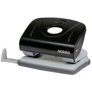 Дырокол металл, 8см, 20 л. с лин, черн., 4345, Norma