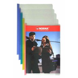 папка-файл с бічн. планкою-затиском, 7 мм (40 арк.), А4, РР, 5622 , NORMA