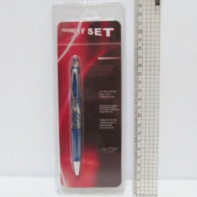B-112(0.7MM) ручка мет шар J.O Premium син металлик