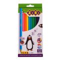 Карандаши цветные, 12 цветов, KIDS LINE