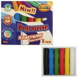 пластилин CLASS "Чистые руки"  6 цв.., ECO, 100гр., 7625,