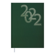 Ежедневник датированный 2022 OFFICE, A5, зеленый