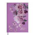 Ежедневник дат. 2021 FILLING, A5, 336 л, розовый